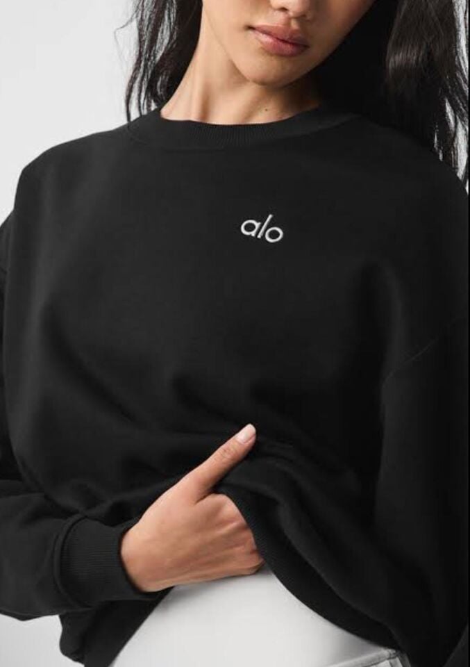 Siyah Orijinal Marka Kadın Sweat