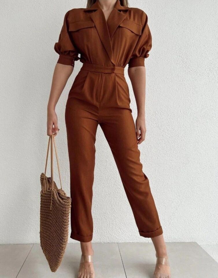 Jonna Kahverengi Tulum