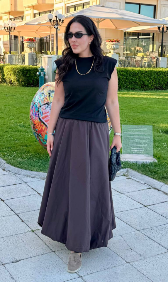 Balon Etek Kahverengi